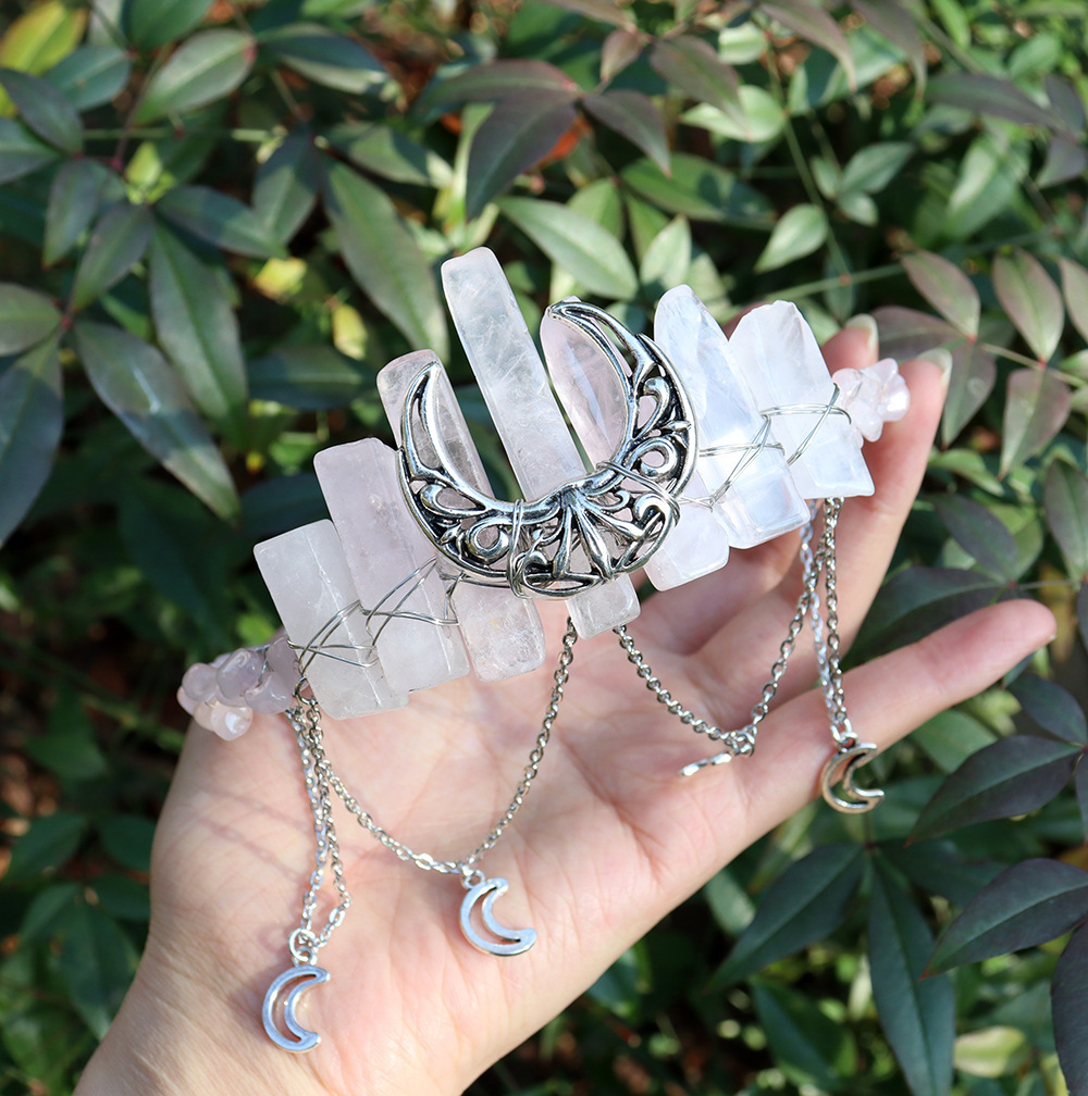 HANDMADE NATURAL CRYSTAL CROWN
