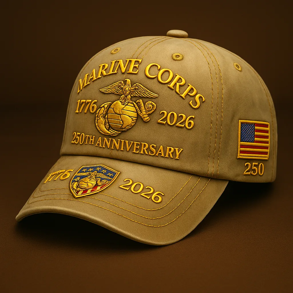 U.S. Navy 250th Anniversary Commemorative Hat – 1775–2025 Veterans Tri