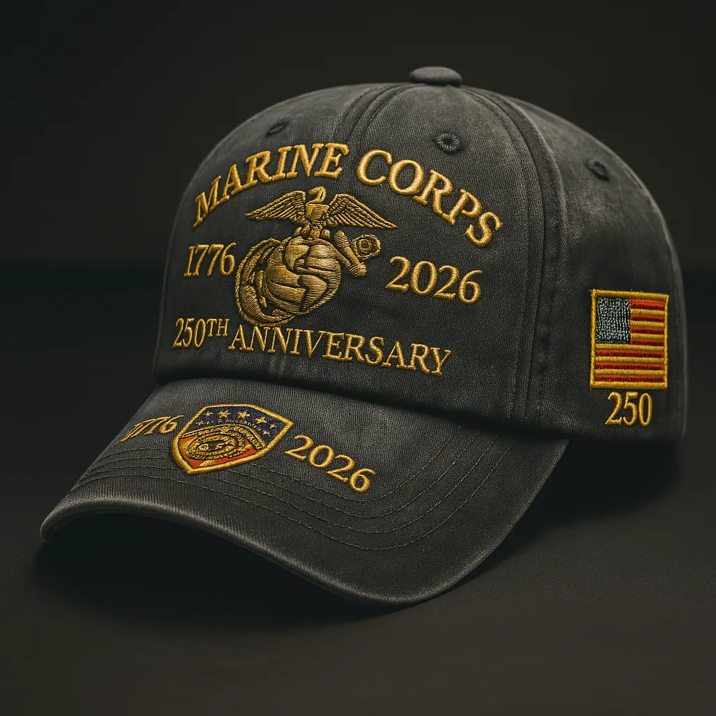 U.S. Navy 250th Anniversary Commemorative Hat – 1775–2025 Veterans Tri