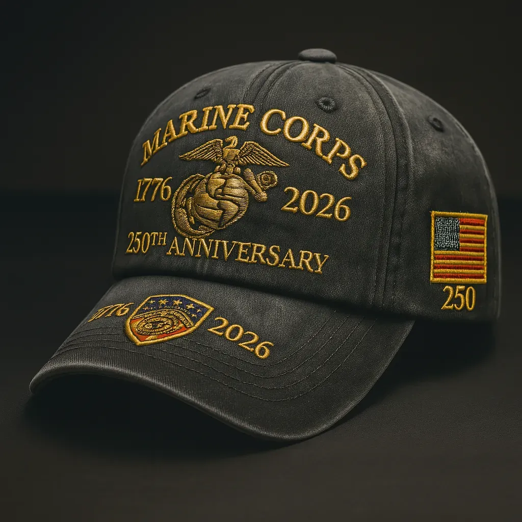 U.S. Navy 250th Anniversary Commemorative Hat – 1775–2025 Veterans Tri