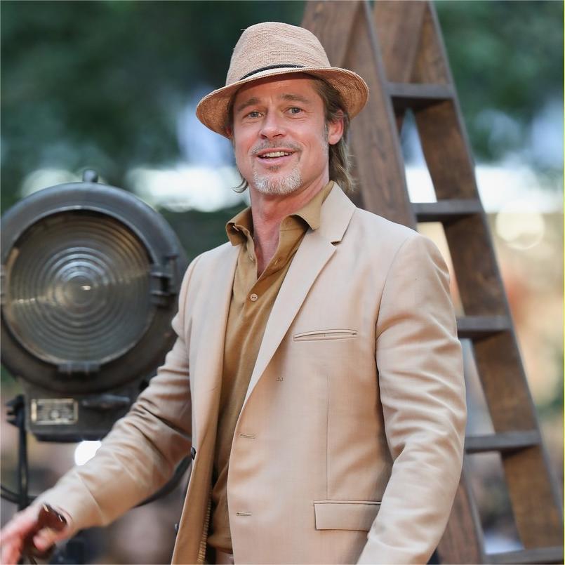 [Brad Pitt same style!]Can be rolls up for packing- Goorin Bros Morning Glory Raffia Straw Trilby Fedora