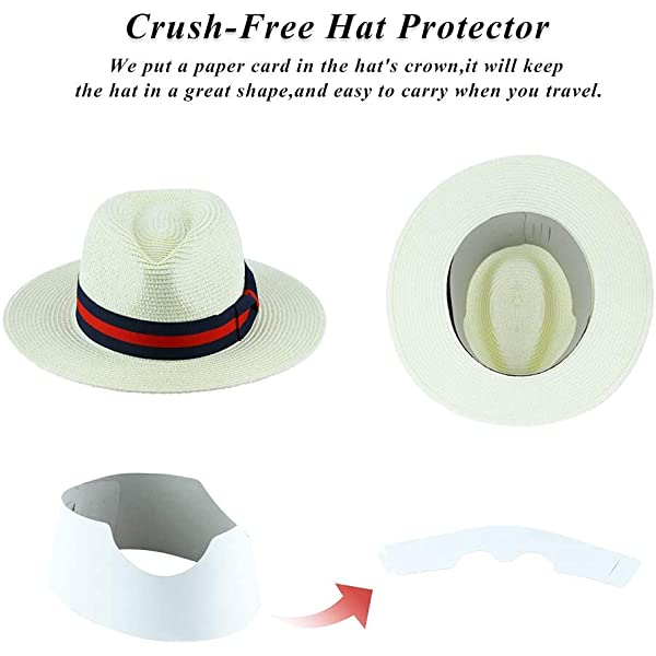 Panama Straw Hats for Men & Women (two Bands)