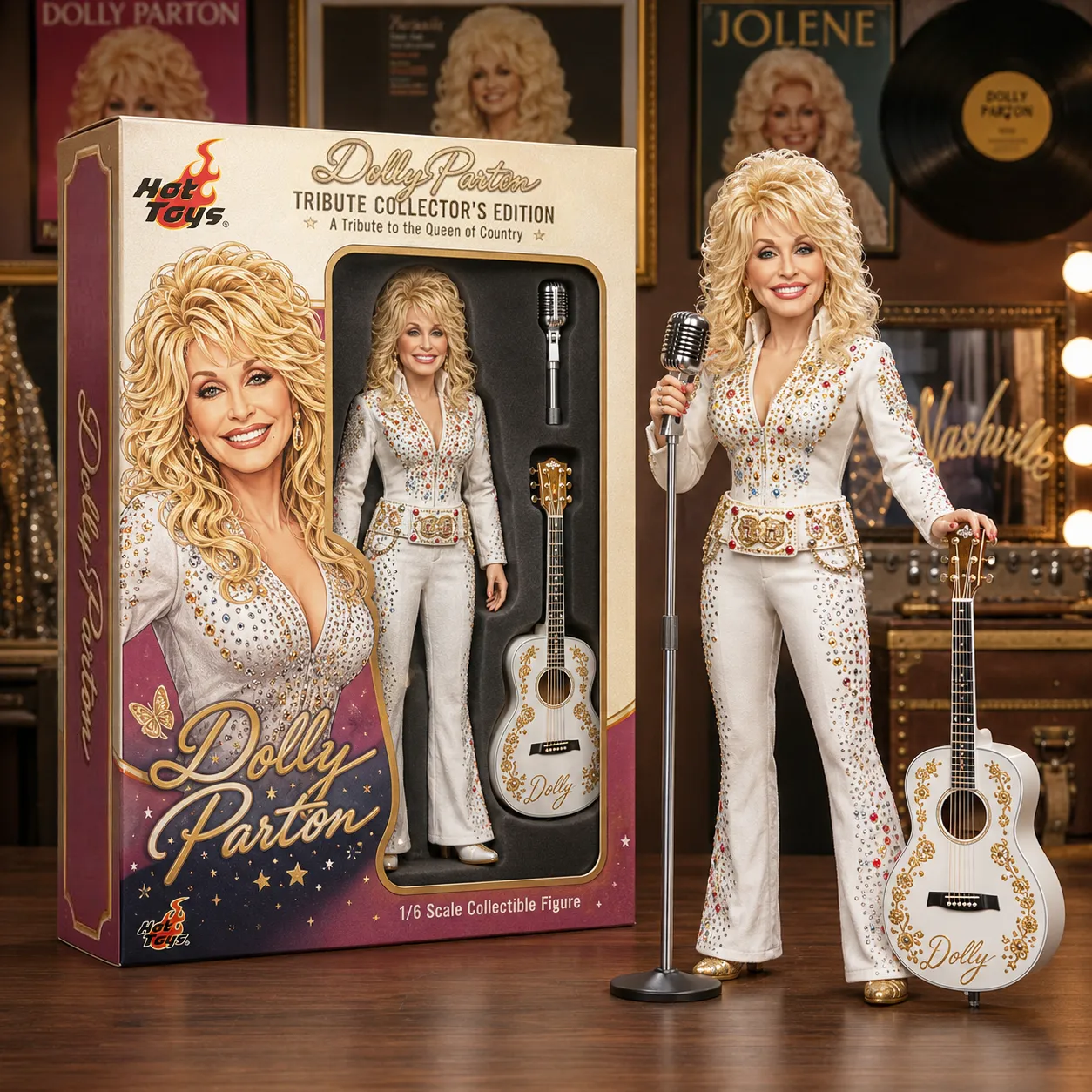 IN LOVING MEMORY OF DOLLY PARTON (1946–2026) Memorial Tribute Figure