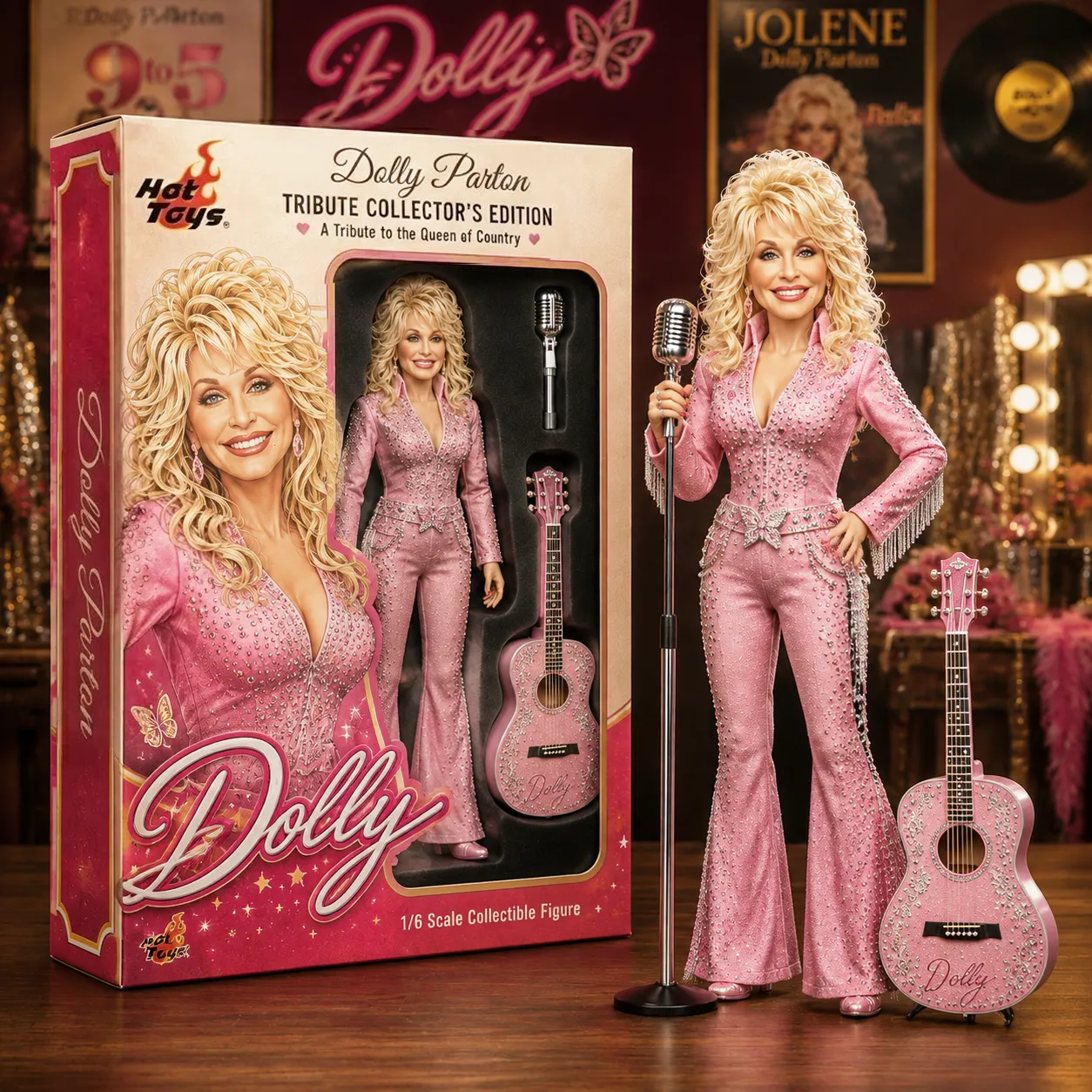 IN LOVING MEMORY OF DOLLY PARTON (1946–2026) Memorial Tribute Figure