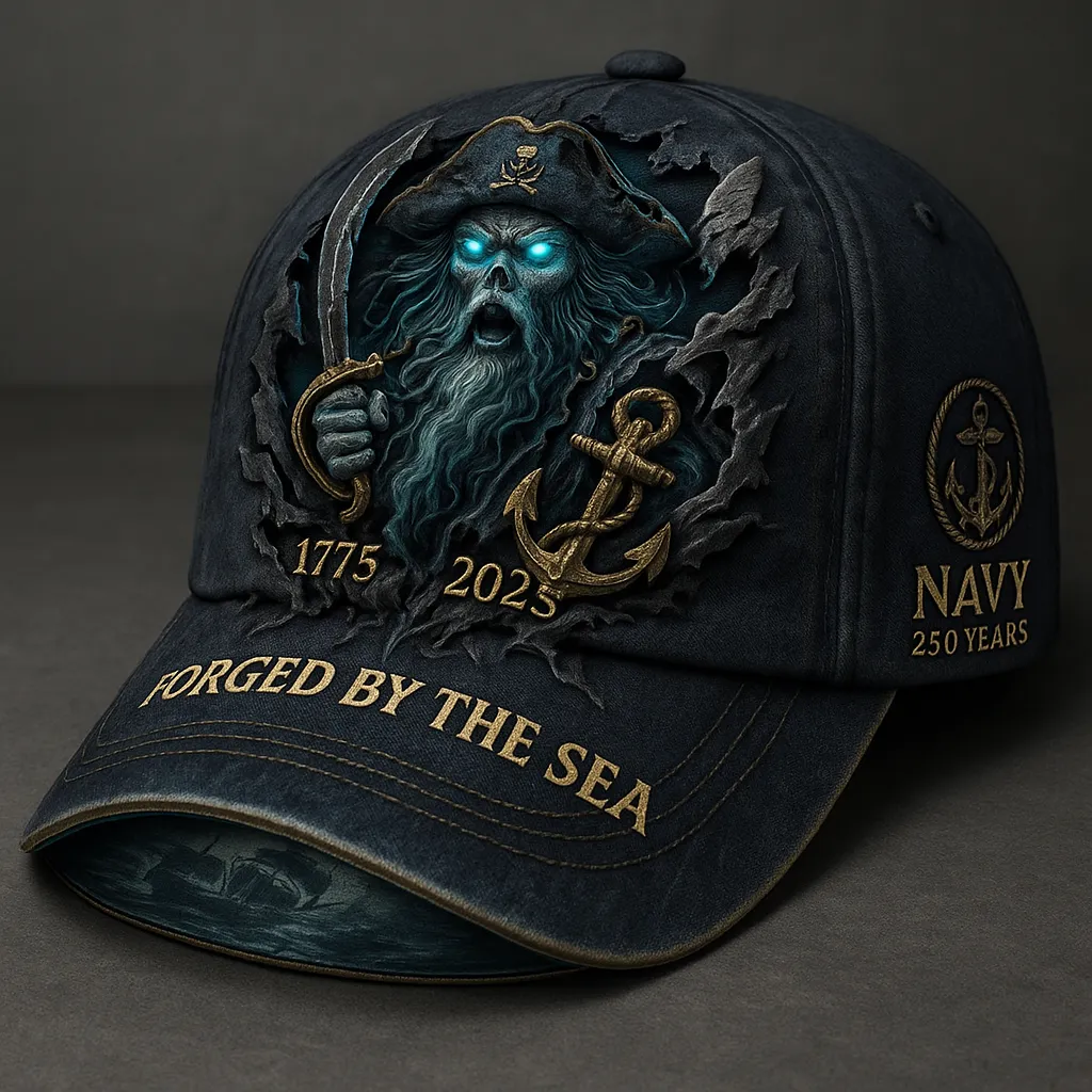 Forged by the Sea – U.S. Navy 250th Anniversary Hat
