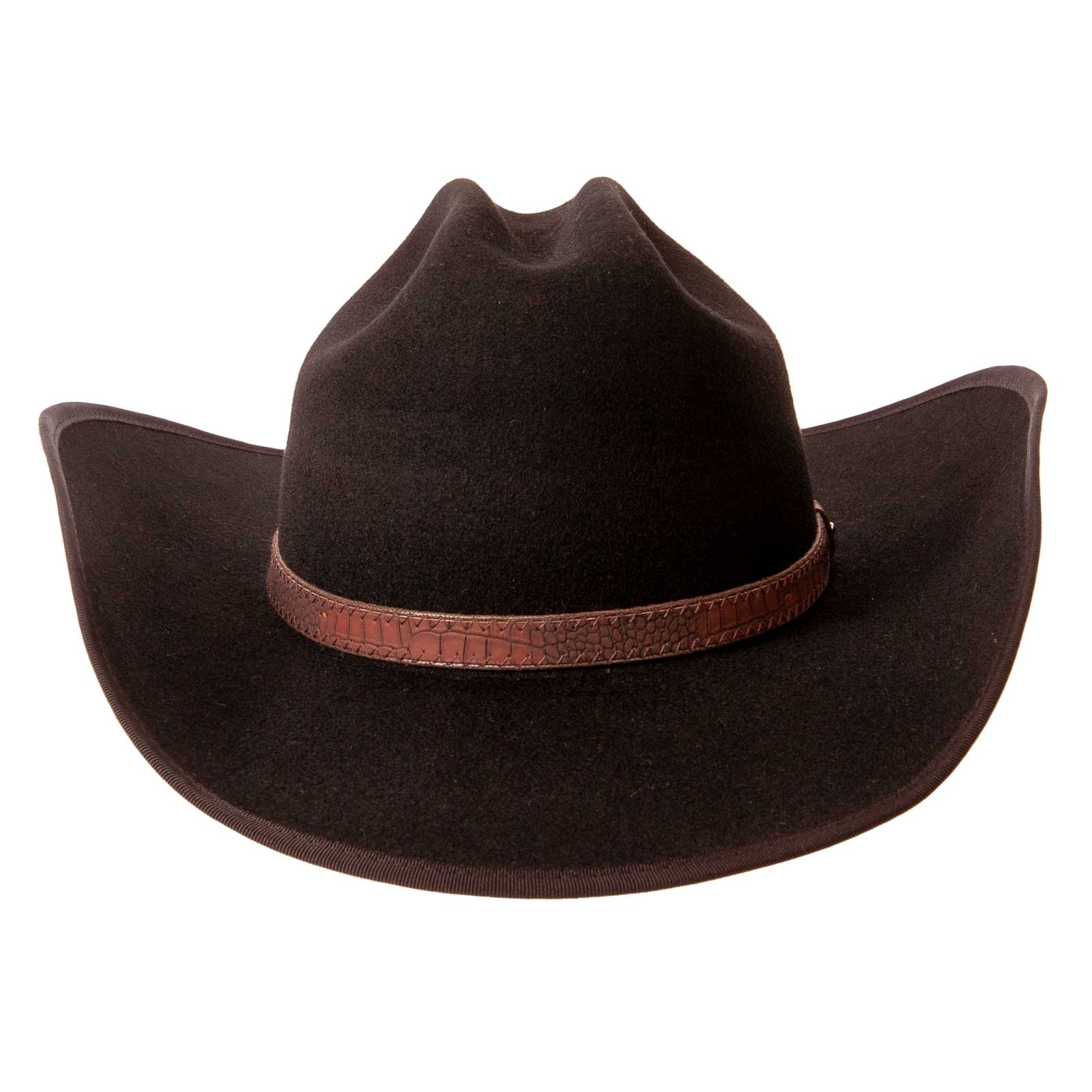 Cattleman - Mens Felt Cowboy Hat - Western Hat Band
