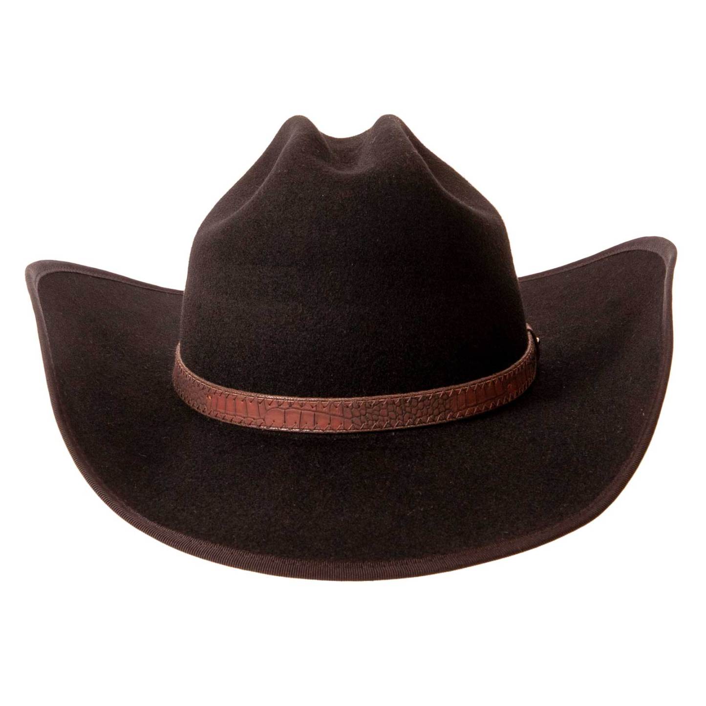 Cattleman - Mens Felt Cowboy Hat - Western Hat Band