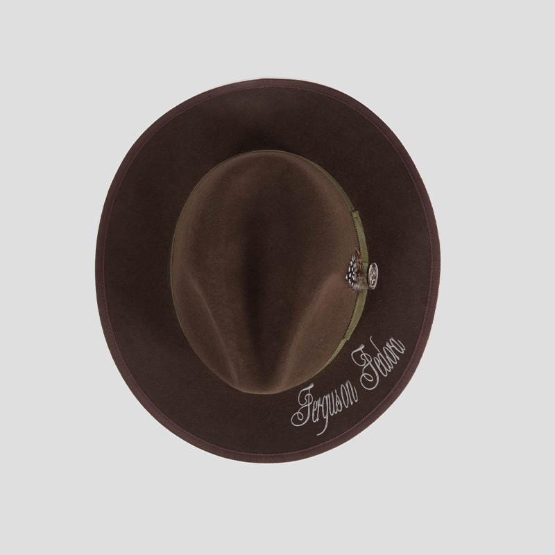 Ferguson James Fedora – Brown [Fast shipping and box packing]