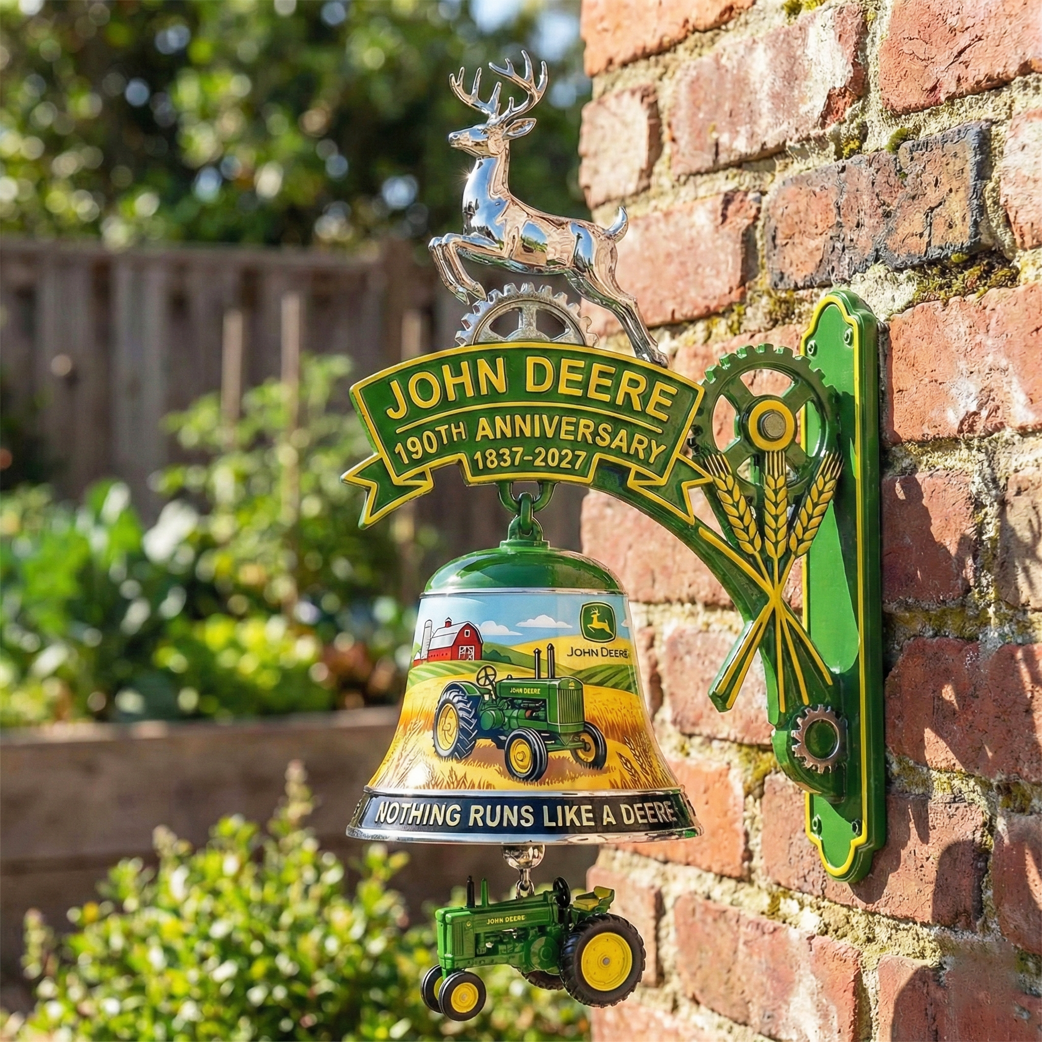 John Deere 190th Anniversary Limited Edition Commemorative Dinner Bell