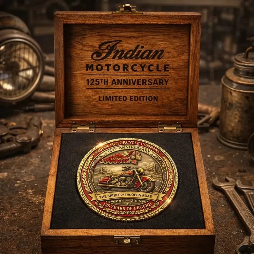 Indian Motorcycle 125th Anniversary Commemorative Coin