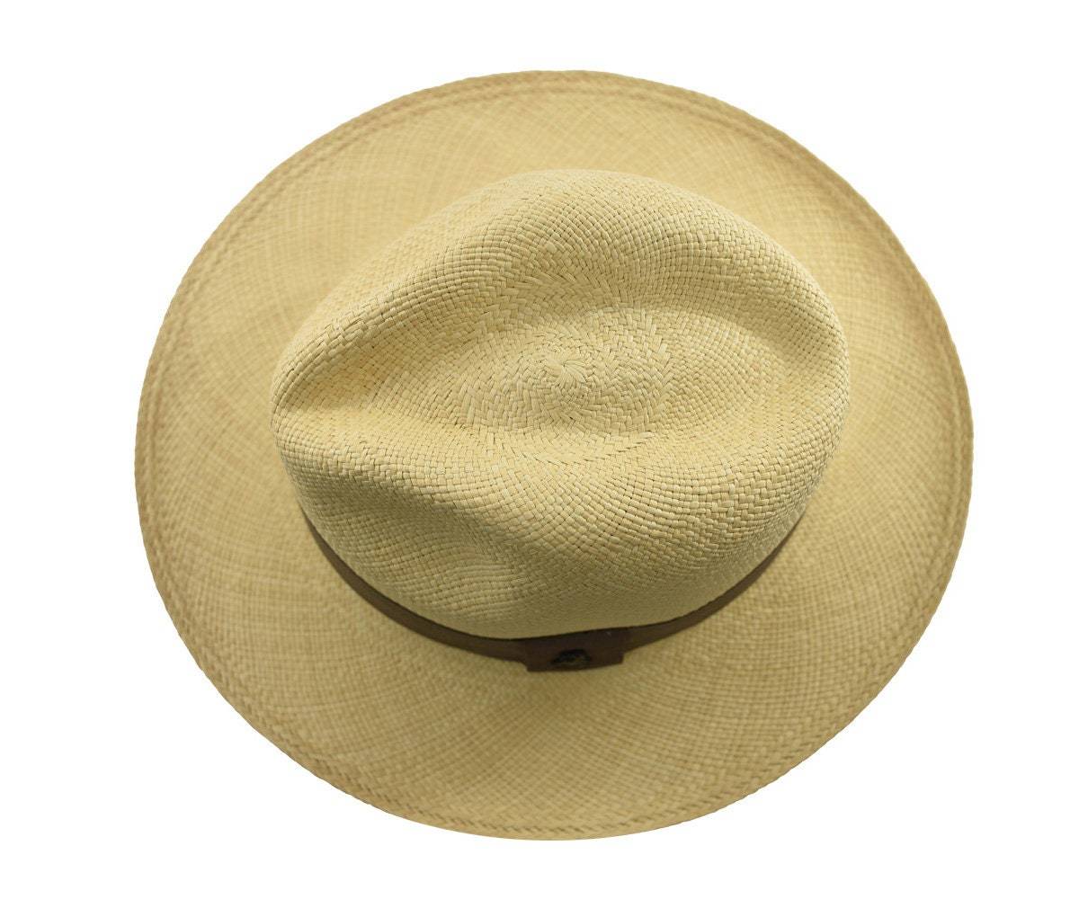 Advanced Original Panama Hat-Natural Toquilla Straw-Handwoven in Ecuador 