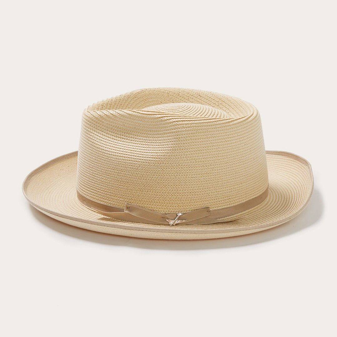 STRATOLINER HEMP FEDORA -COGNAC