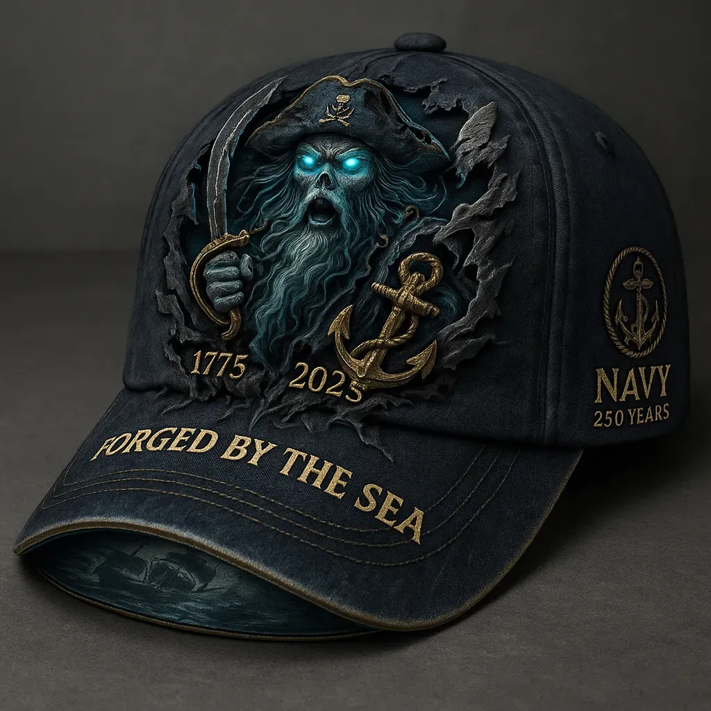 Forged by the Sea – U.S. Navy 250th Anniversary Hat