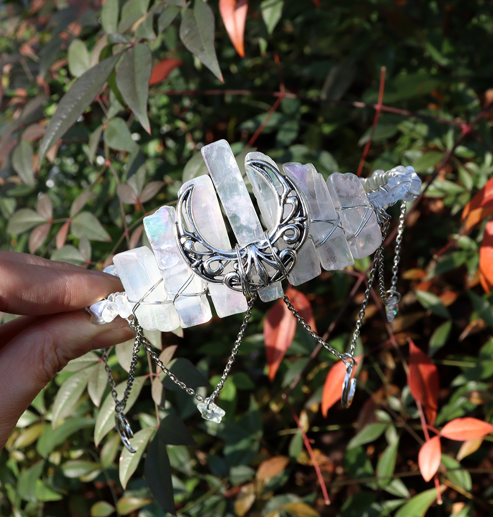 HANDMADE NATURAL CRYSTAL CROWN