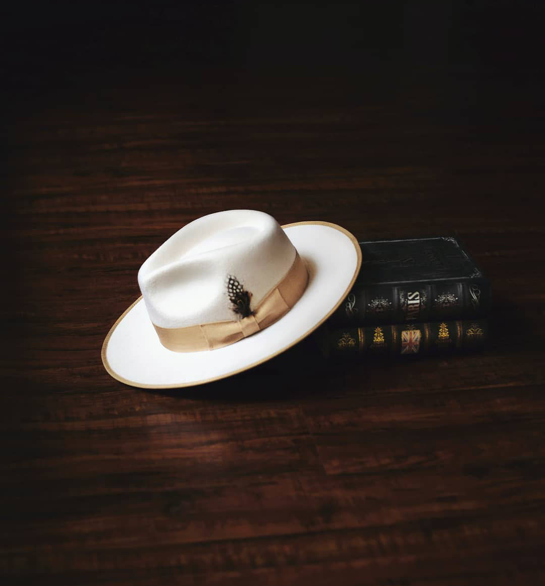 Ferguson Fedora - Ivory [Fast shipping and box packing]