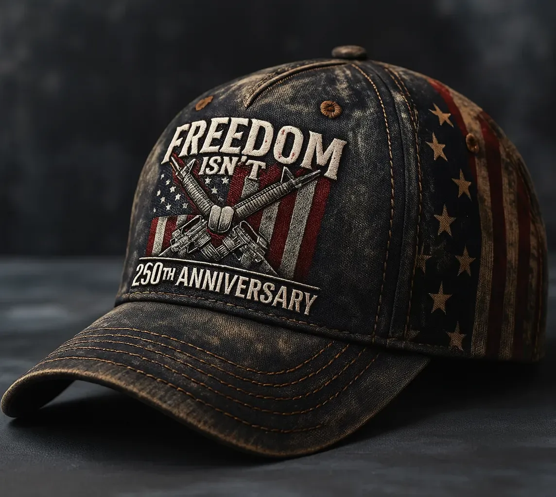 Freedom Isn't Free – 250th Anniversary Commemorative Cap