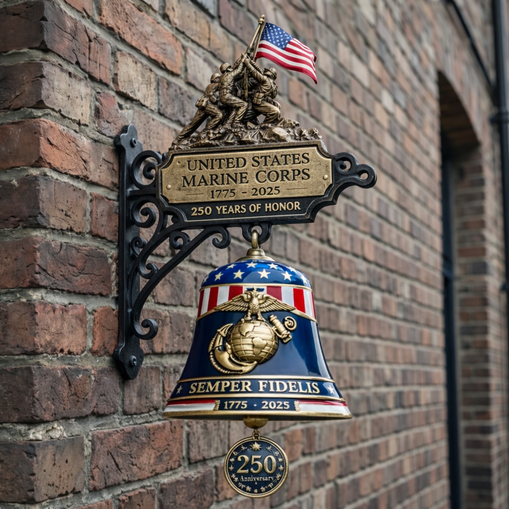 USMC 250th Anniversary – Semper Fidelis Collector’s Bell