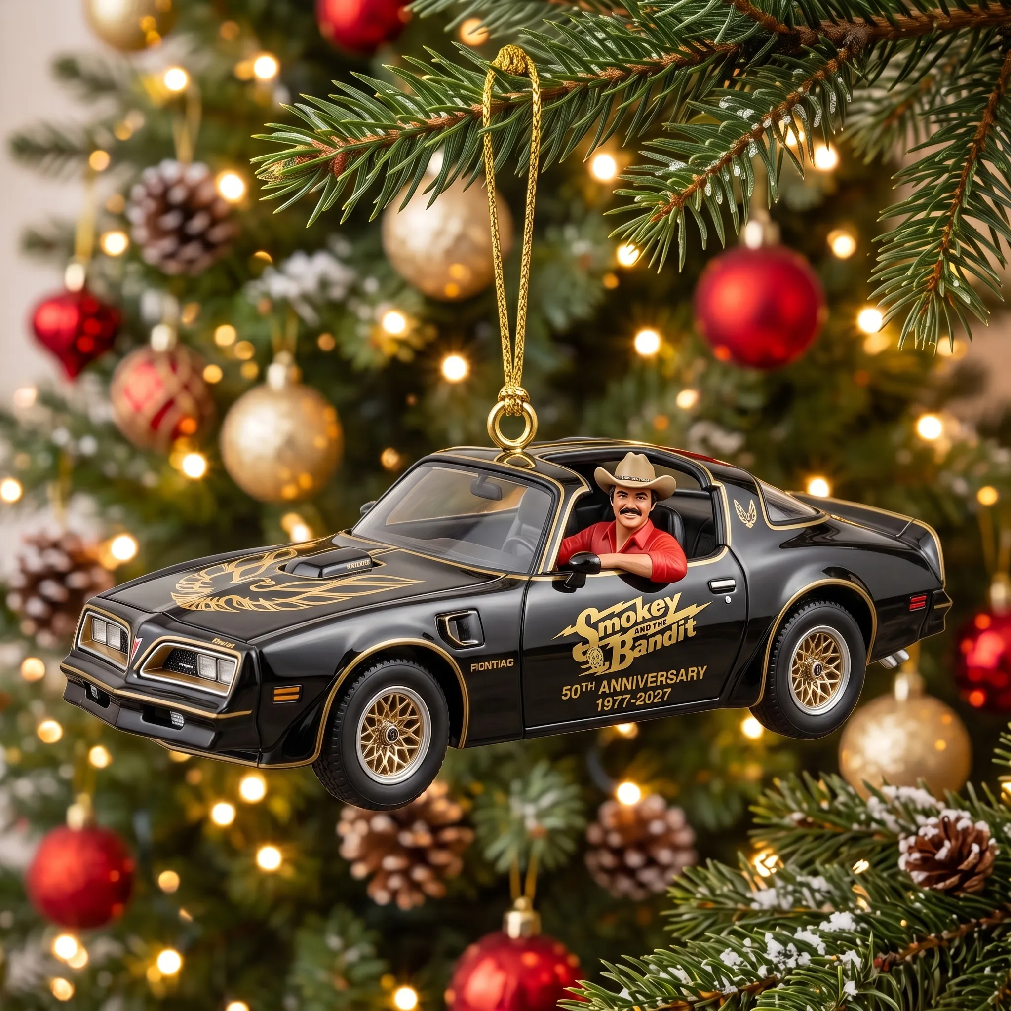 Smokey & the Bandit 50th Anniversary Bandit Trans Am Ornament