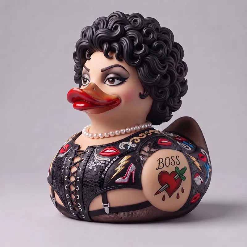 Tim Curry Dr. Frank‑N‑Furter Memorial Duck