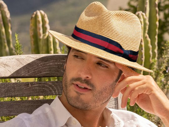 Panama Straw Hats for Men & Women (two Bands)