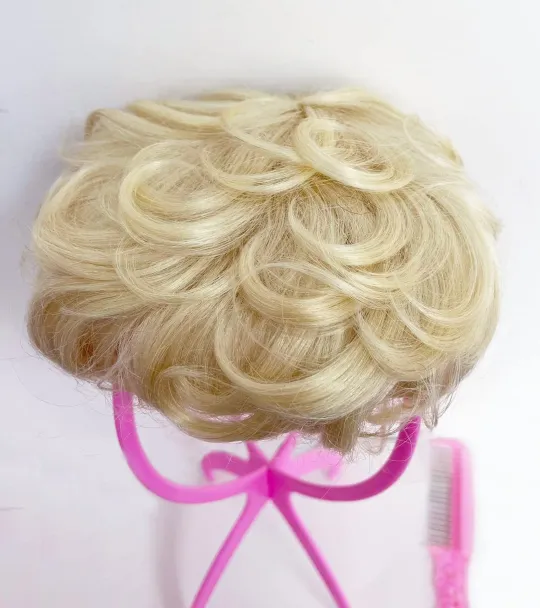 🔥New Year Promotion🔥 |SHORT NATURAL CURLY HAIR TOPPERS