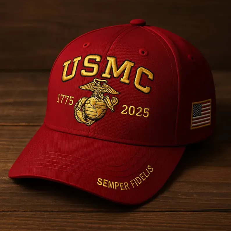 USMC 250th Anniversary Long Sleeve T-Shirt