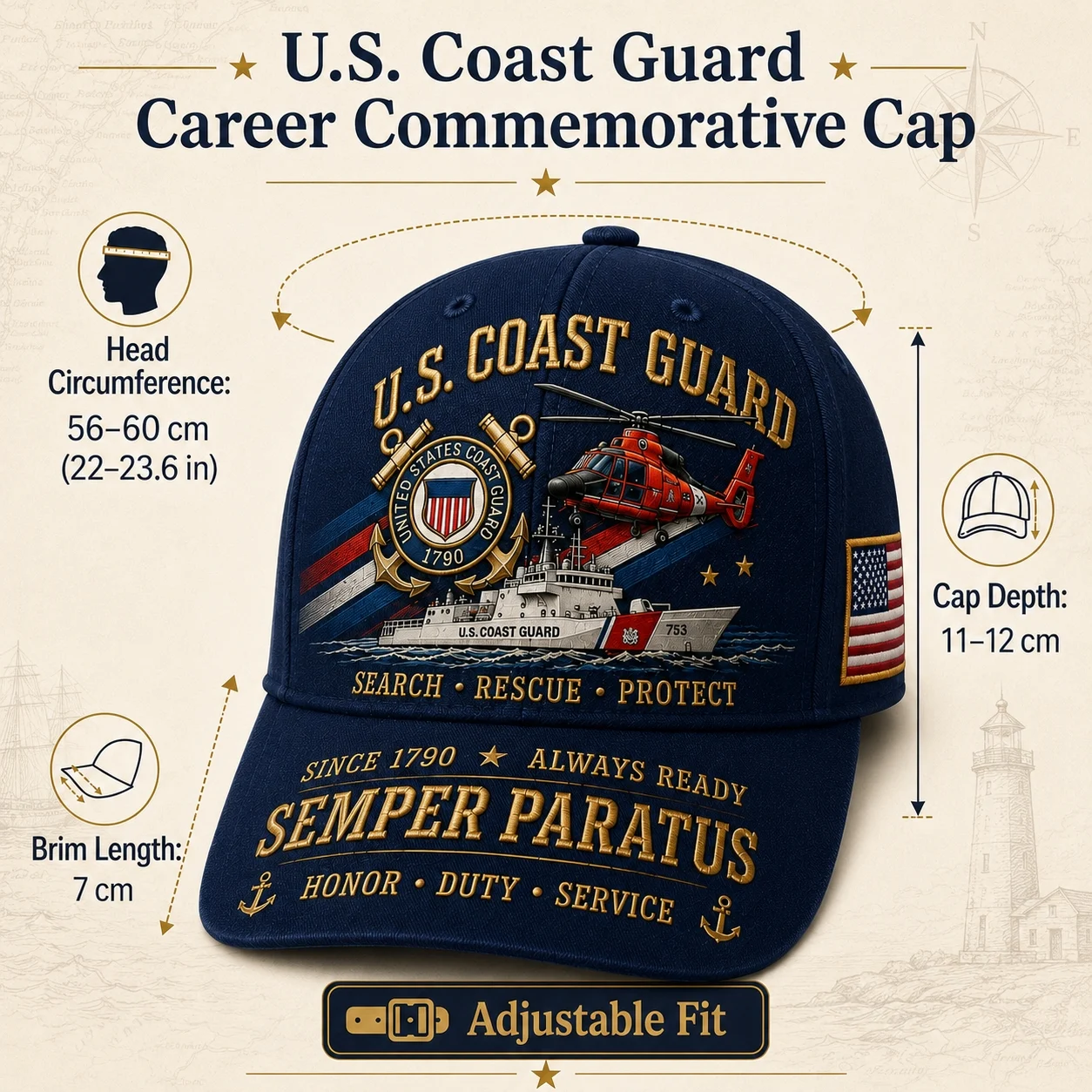  ⚓U.S. Coast Guard Career Commemorative Cap ⚓U.S. Coast Guard Career Commemorative Cap ⚓U.S. Coast Guard Career Commemorative Cap ⚓U.S. Coast Guard Career Commemorative Cap ⚓U.S. Coast Guard Career Commemorative Cap ⚓U.S. Coast Guard Career Commemorative 