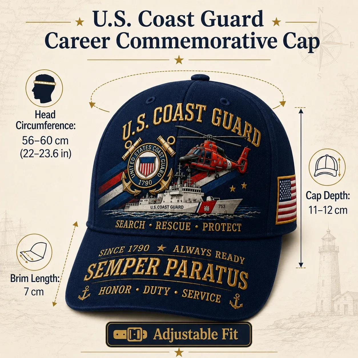  ⚓U.S. Coast Guard Career Commemorative Cap ⚓U.S. Coast Guard Career Commemorative Cap ⚓U.S. Coast Guard Career Commemorative Cap ⚓U.S. Coast Guard Career Commemorative Cap ⚓U.S. Coast Guard Career Commemorative Cap ⚓U.S. Coast Guard Career Commemorative 