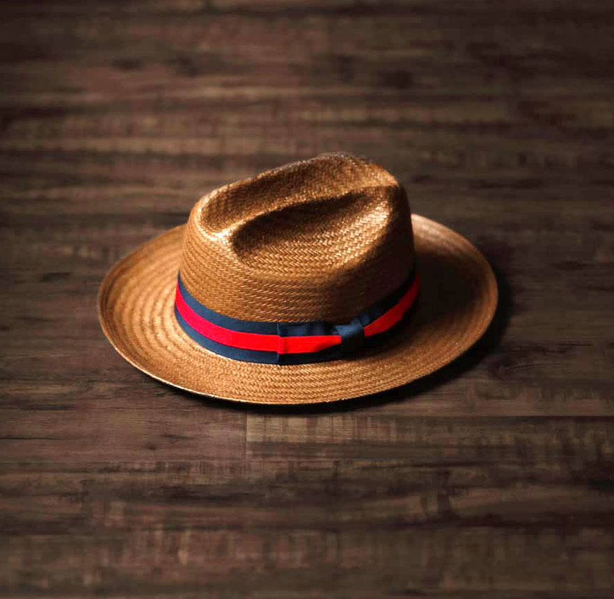 Tienda SG Miller Ranch Fedora - Patriotic Straw