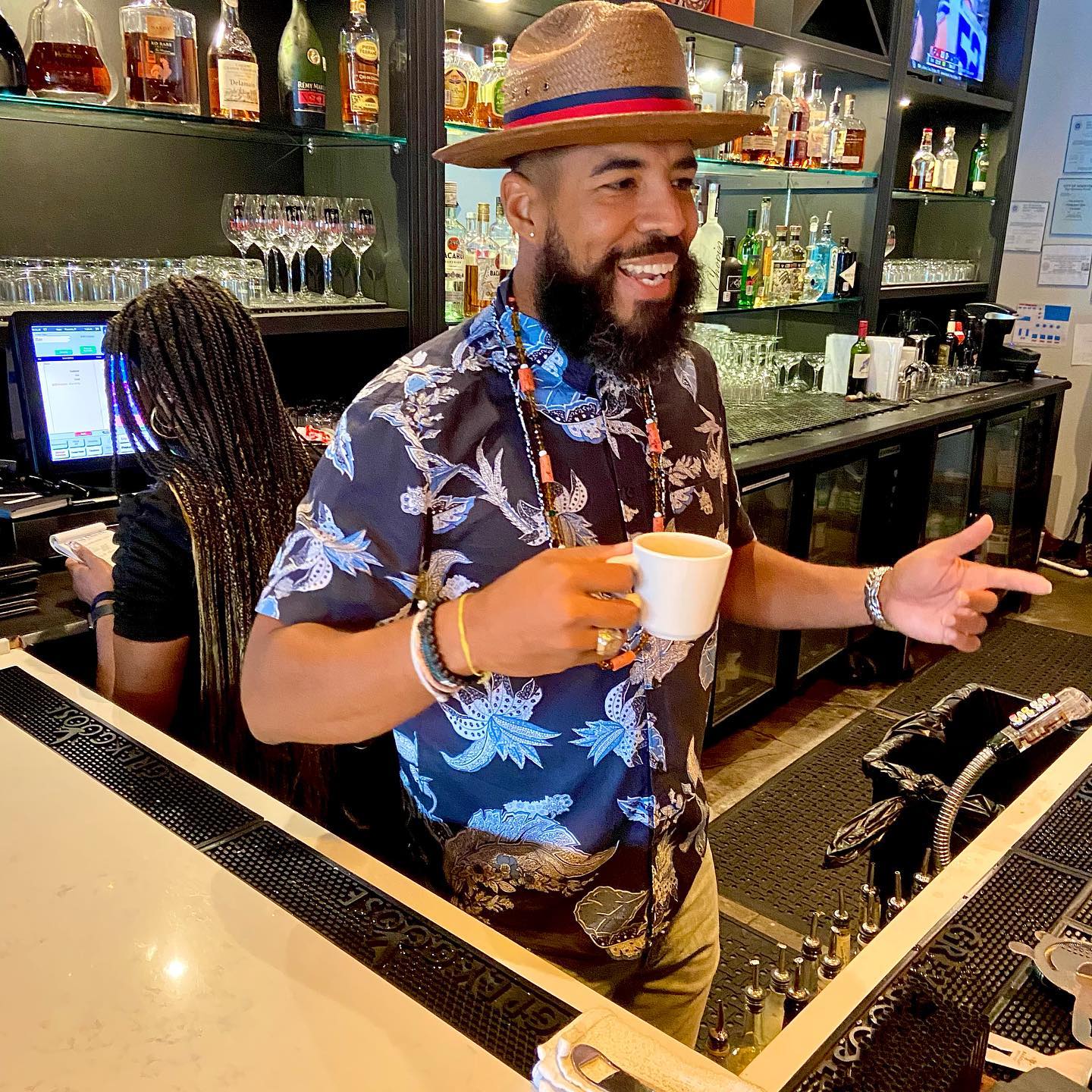 Tienda SG Miller Ranch Fedora - Patriotic Straw