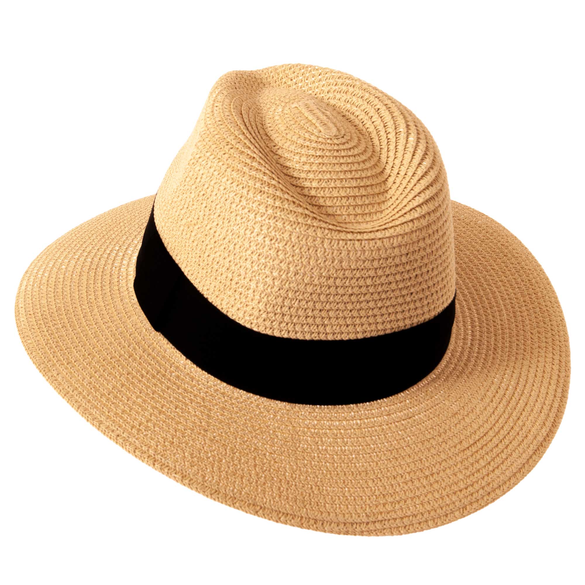 AFTERNOON - MENS FEDORA STRAW HAT