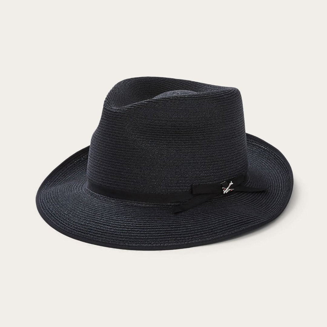 STRATOLINER HEMP FEDORA -BLACK[BUY 2 FREE SHIPPING]