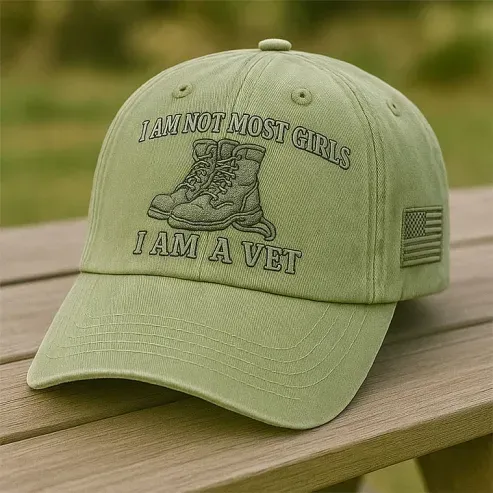 Women's Veterans Art Print Hat
