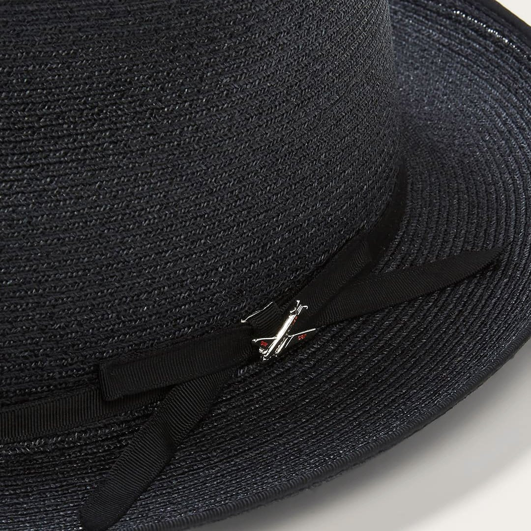 STRATOLINER HEMP FEDORA -BLACK[BUY 2 FREE SHIPPING]
