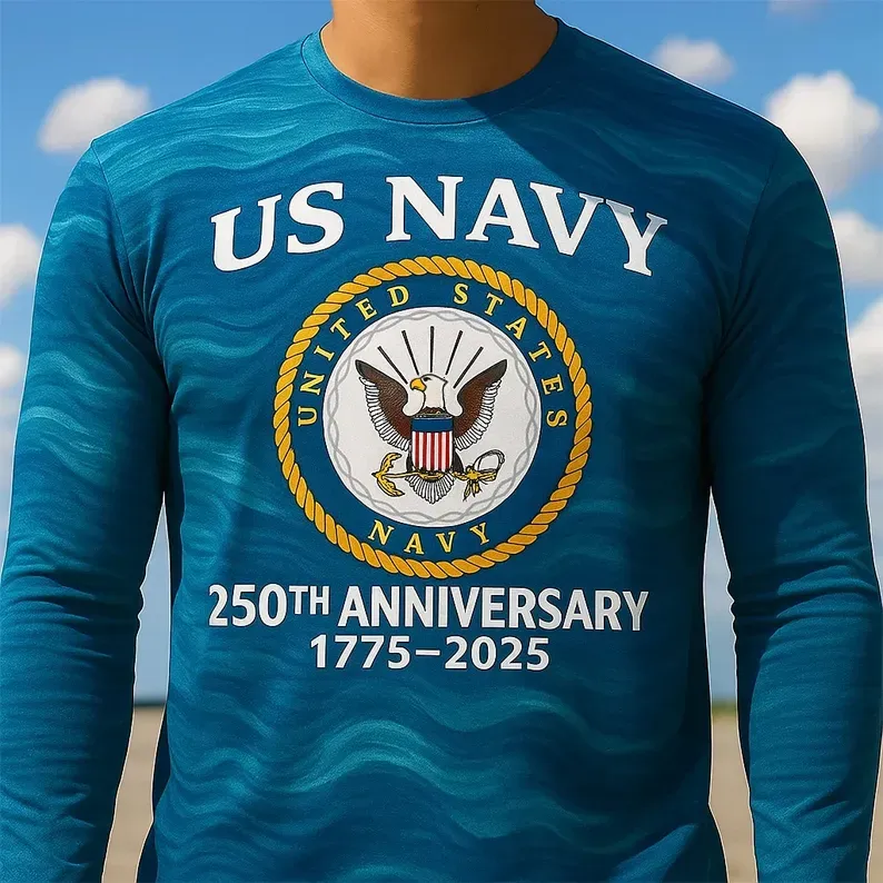 U.S. Navy 250th Anniversary T-shirt
