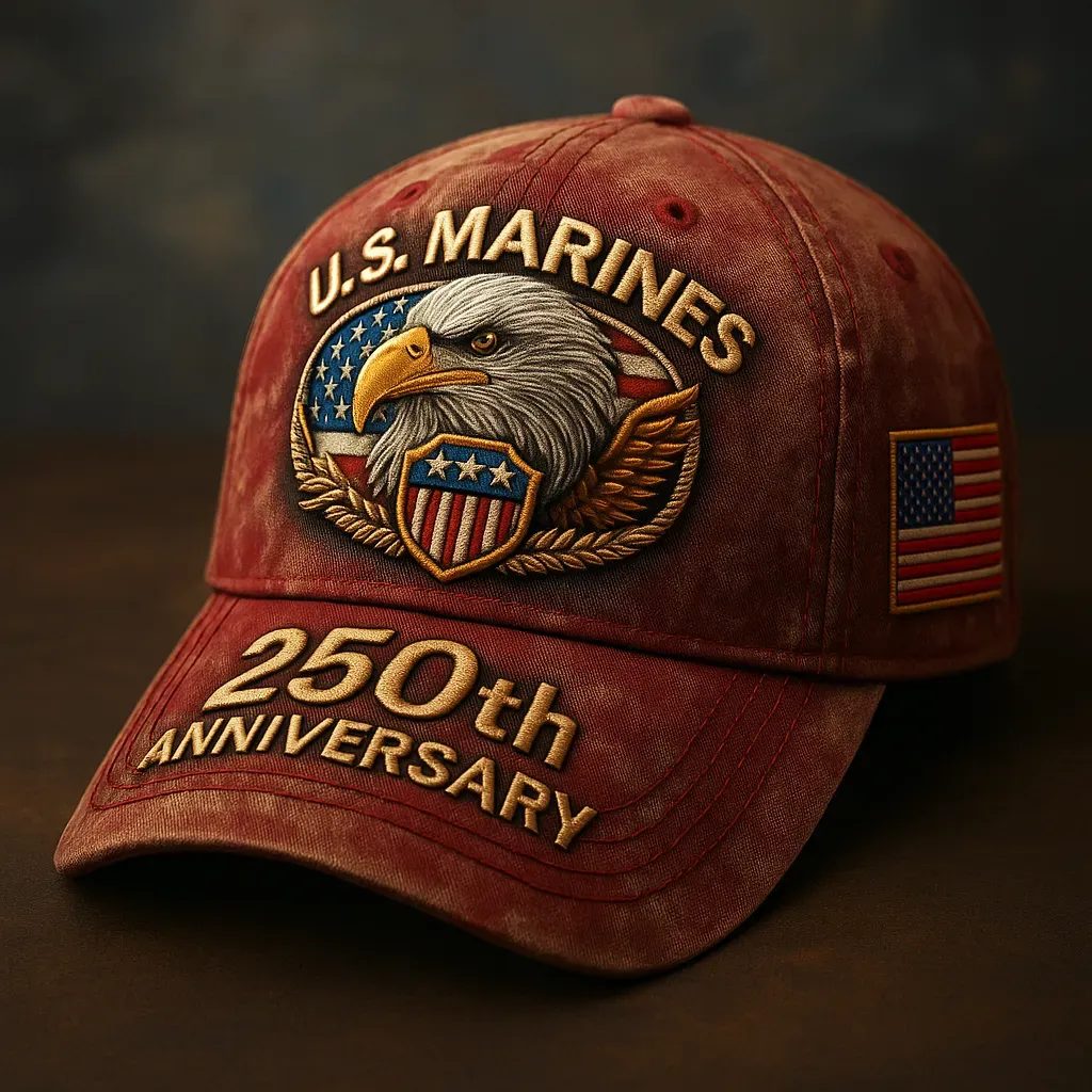 U.S. Navy 250th Anniversary Patriotic Eagle Hat – 1775–2025 Tribute Edition