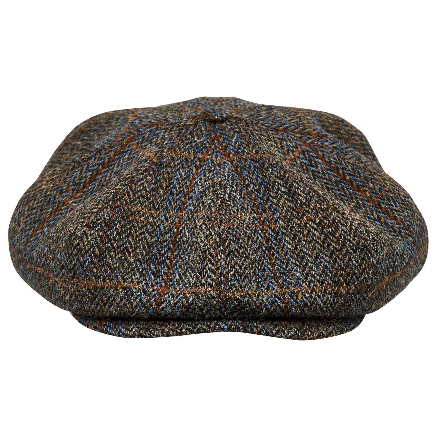 PEAKY CAPS Genuine Scottish Harris Tweed 8 Panels Man Cap