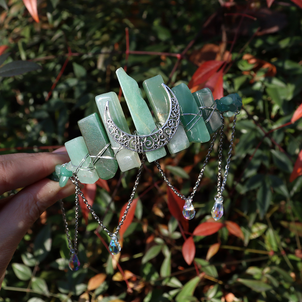 HANDMADE NATURAL CRYSTAL CROWN