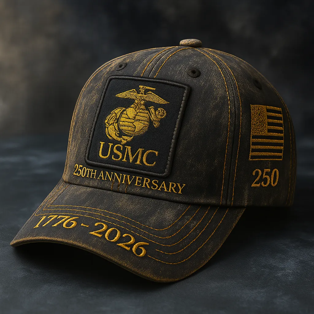 U.S. Navy 250th Anniversary Commemorative Hat – 1775–2025 Veterans Tri