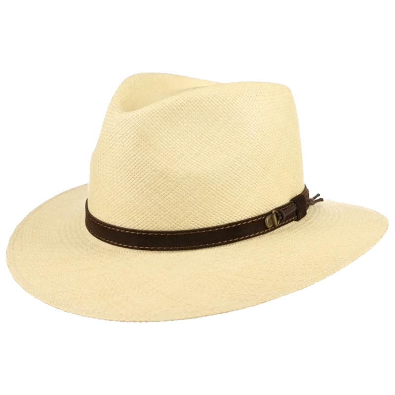 The Striking Panama Hat-Can be rolls up for packing