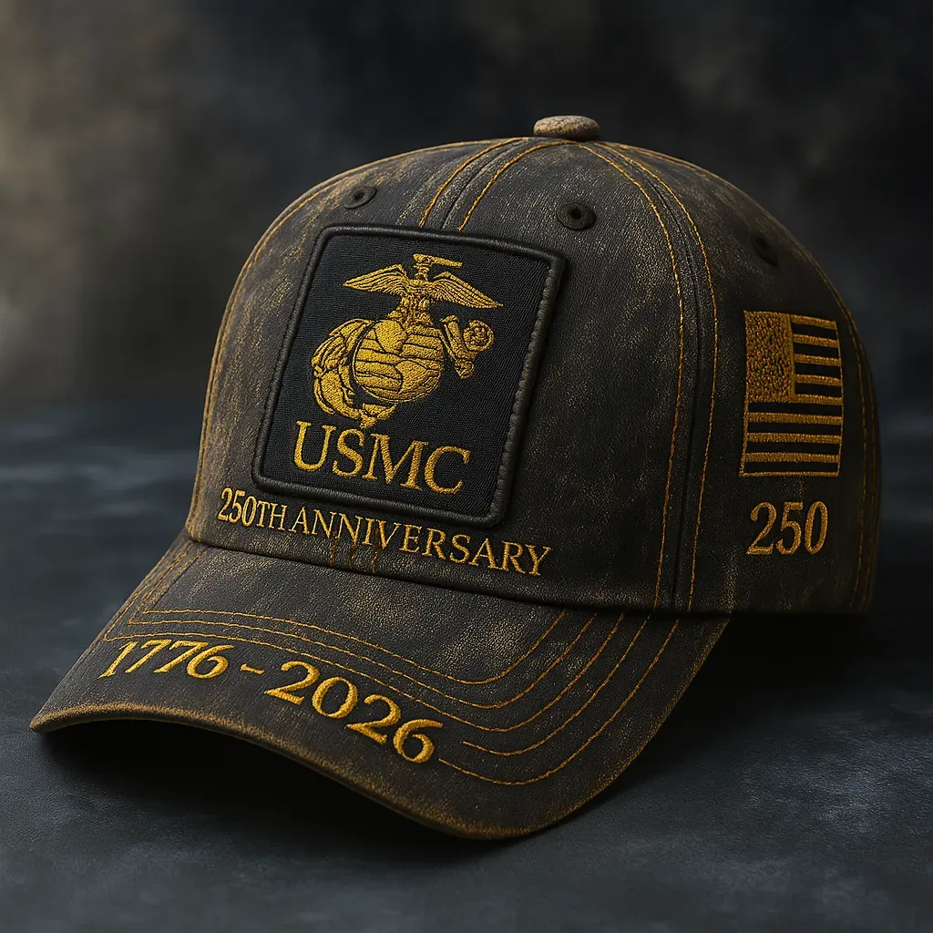 U.S. Navy 250th Anniversary Commemorative Hat – 1775–2025 Veterans Tri