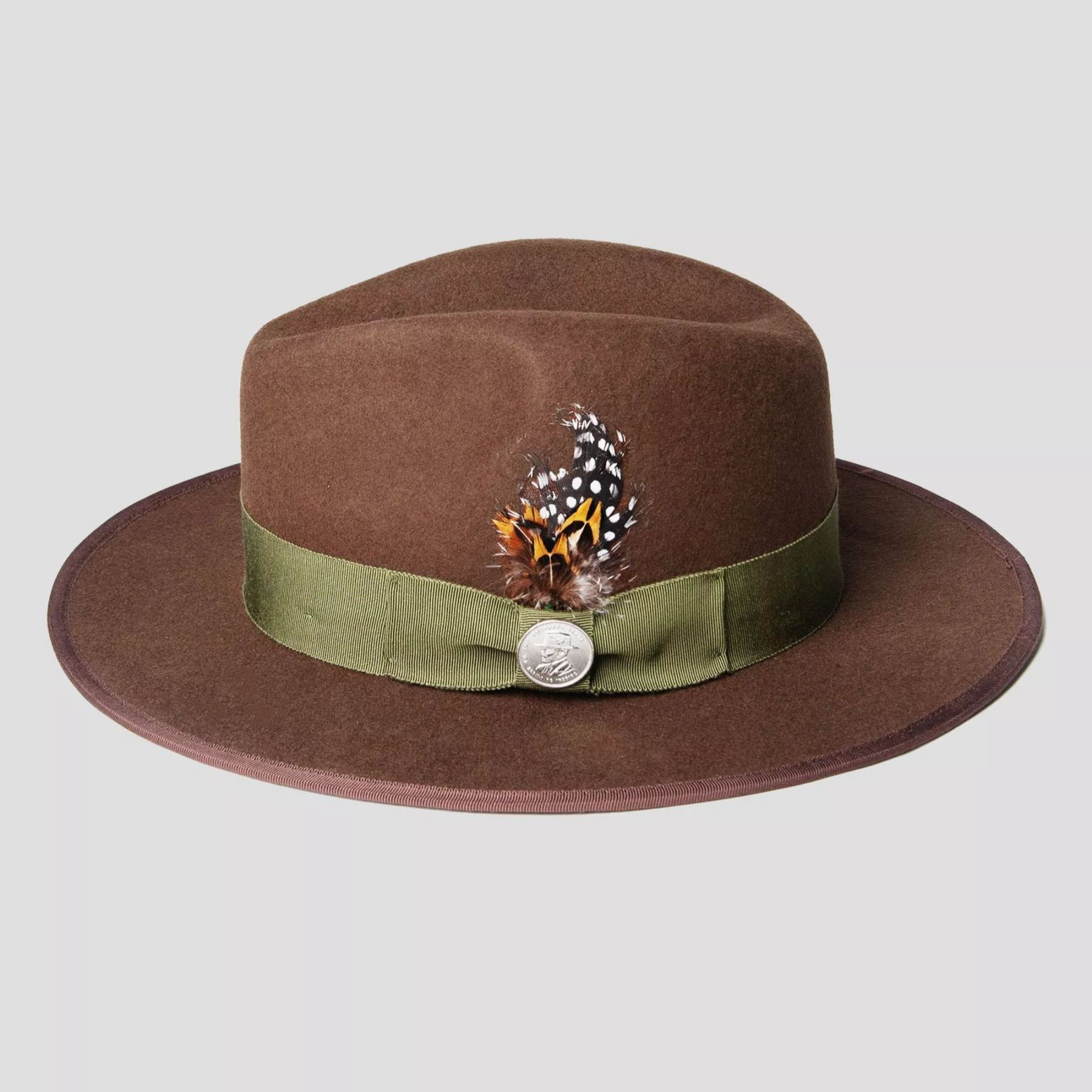 Ferguson James Fedora – Brown [Fast shipping]