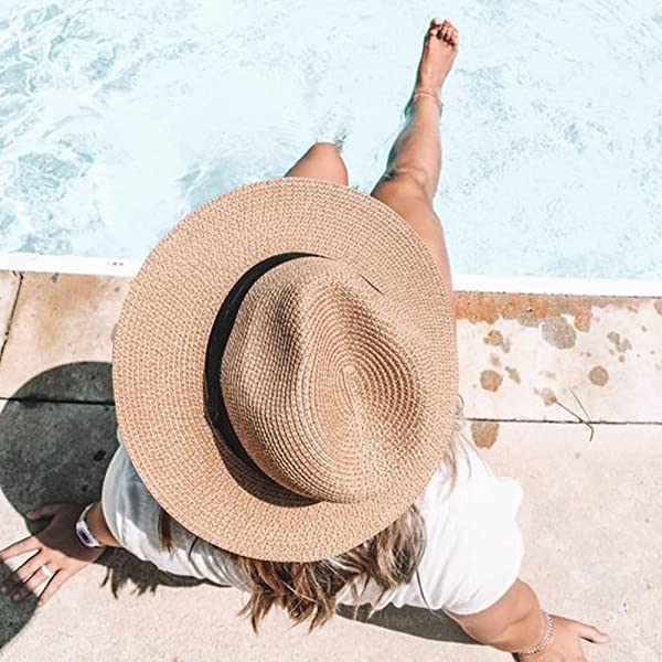 Panama Straw Hats for Men & Women (two Bands)