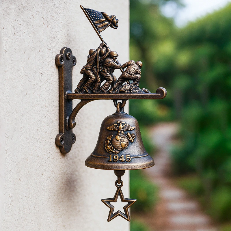 USMC — Iwo Jima Flag Raising Memorial Doorbell