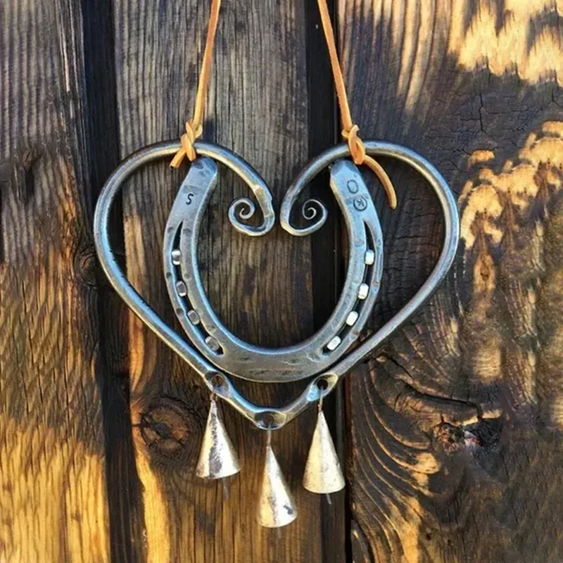 100% Handmade | The Horseshoe Heart Wind Chime ❤ (Handmade by Jordan Maynard®)