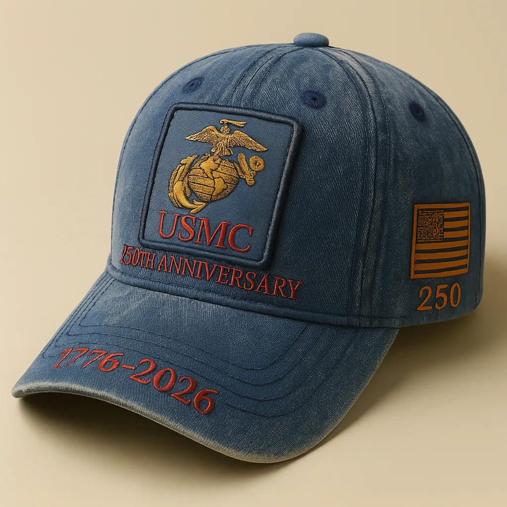 U.S. Navy 250th Anniversary Commemorative Hat – 1775–2025 Veterans Tri