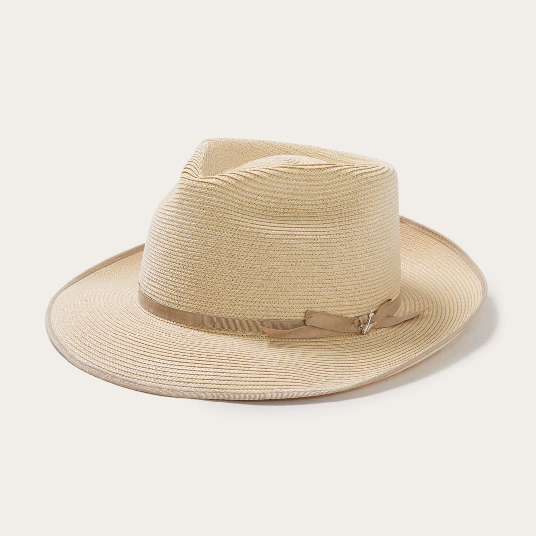 STRATOLINER HEMP FEDORA -COGNAC