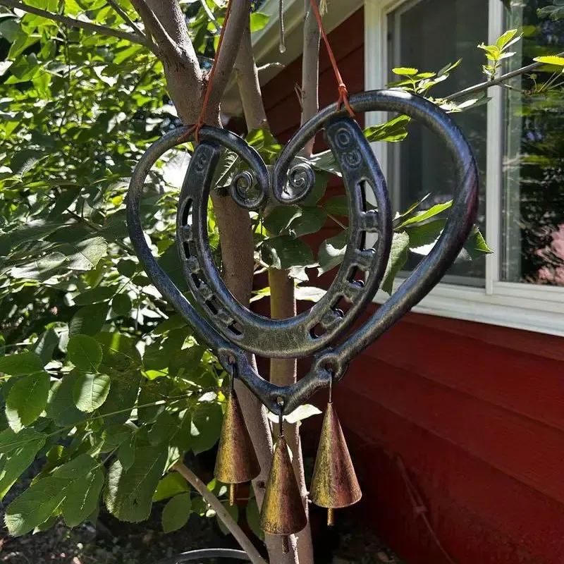 100% Handmade | The Horseshoe Heart Wind Chime ❤ (Handmade by Jordan Maynard®)
