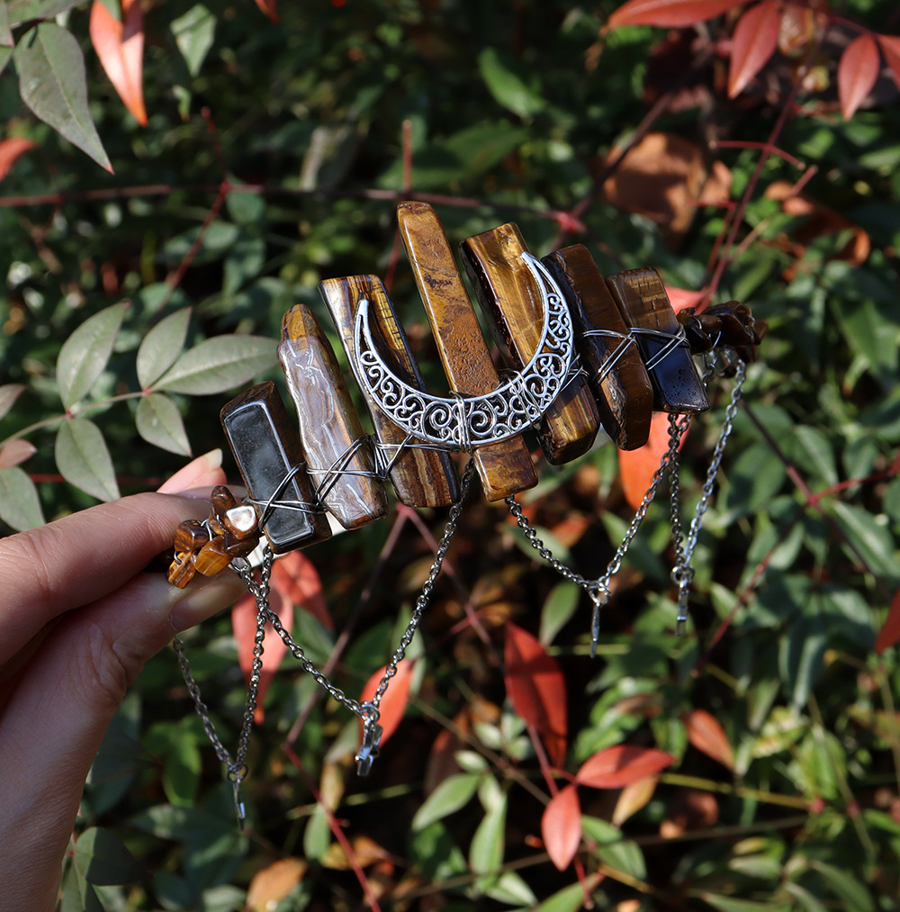 HANDMADE NATURAL CRYSTAL CROWN