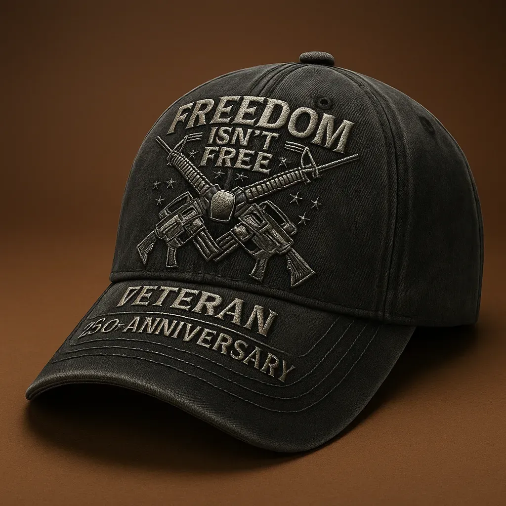 Freedom Isn't Free – 250th Anniversary Commemorative Cap